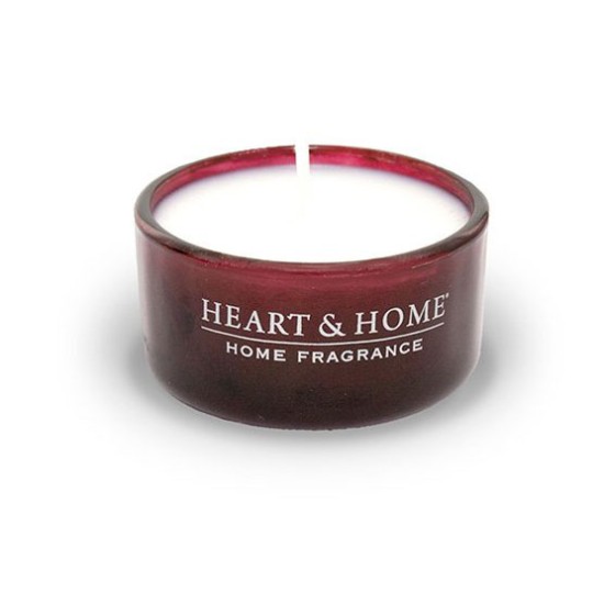 Heart and Home Candles Sweet Black Cherry Scent Cups 38g Scented Candles
